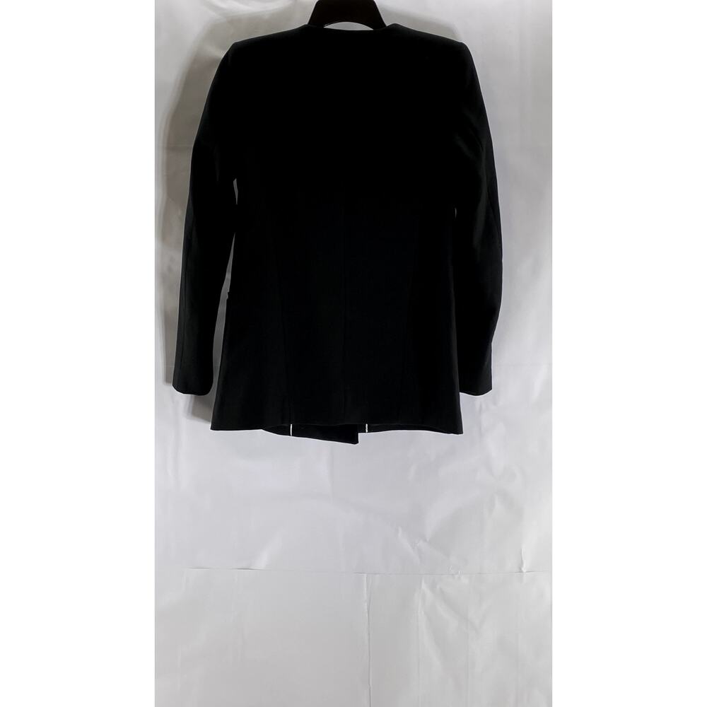 Mango Suit Women's Black Solid Double-Breasted Co… - image 2